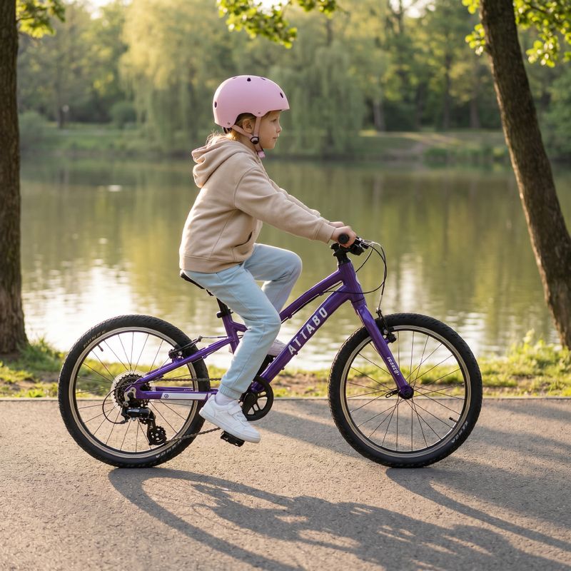 Дитячий велосипед ATTABO EASE 20" фіолетовий 7