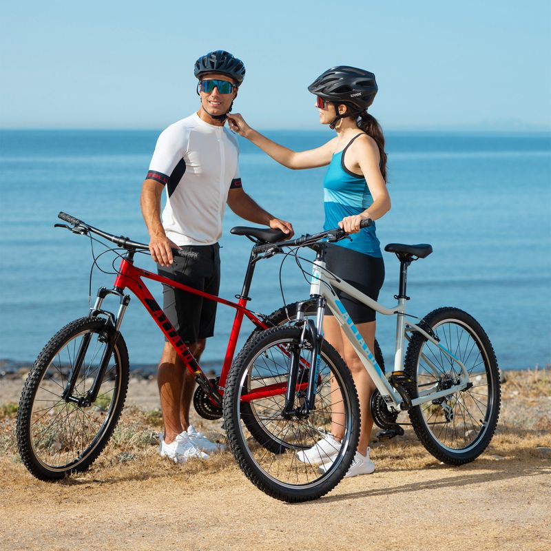 Велосипед гірський жіночий ATTABO ALPE 1.0 17" сірий 8