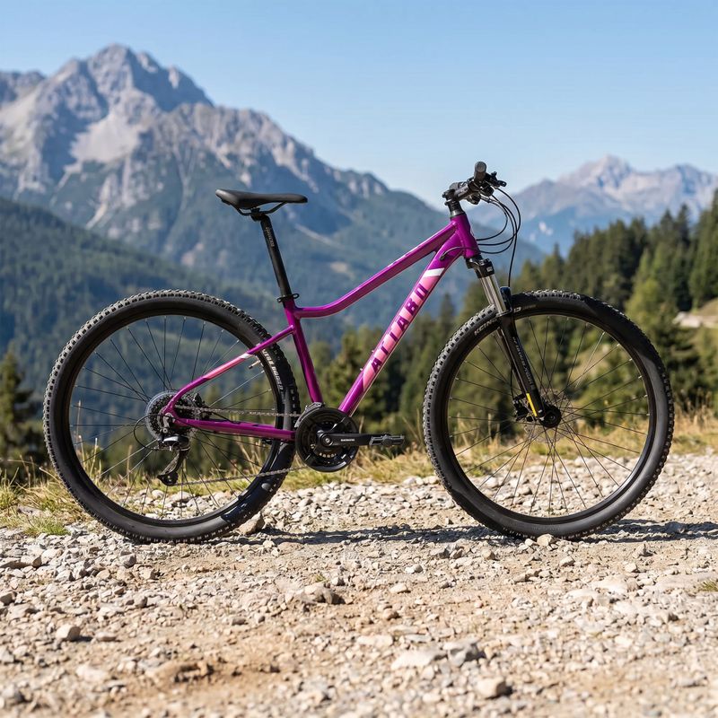 Велосипед гірський жіночий ATTABO ALPE 3.0 17" фіолетовий 3