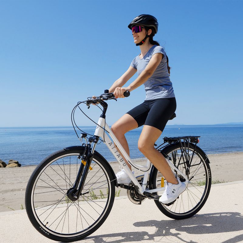 Велосипед трекінговий жіночий ATTABO Trekking 17" білий 5