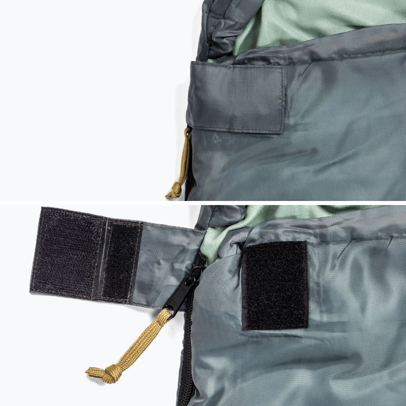 Спальний мішок KADVA Dorma R правий зелений 7