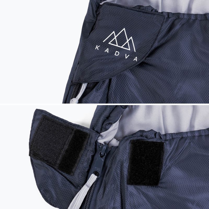 Спальний мішок KADVA Light 600 R правий синій 7