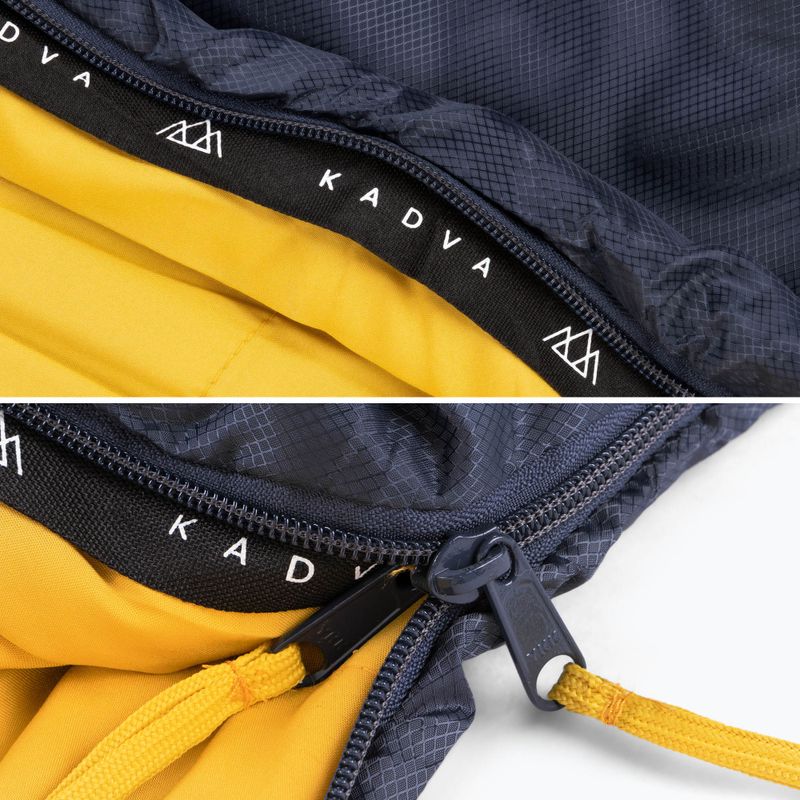 Спальний мішок KADVA Light 800 R правий синій 10