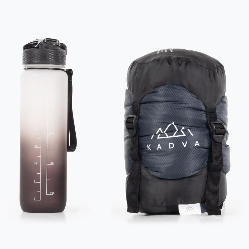 Спальний мішок KADVA Light 1000 L лівий темно-синій 21
