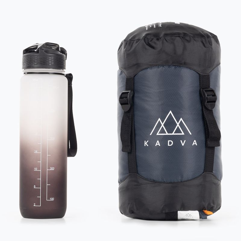 Спальний мішок KADVA Light 1000 R правий темно-синій 20