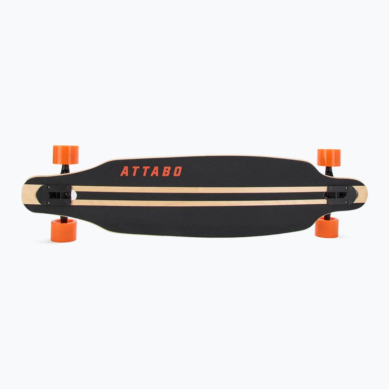 Скейт longboard ATTABO Flowrider чорний 5