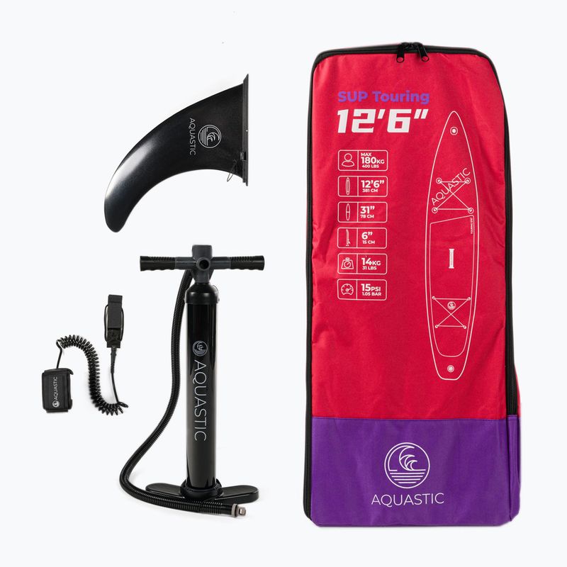 SUP-дошка  AQUASTIC Touring 12'6" червона 12