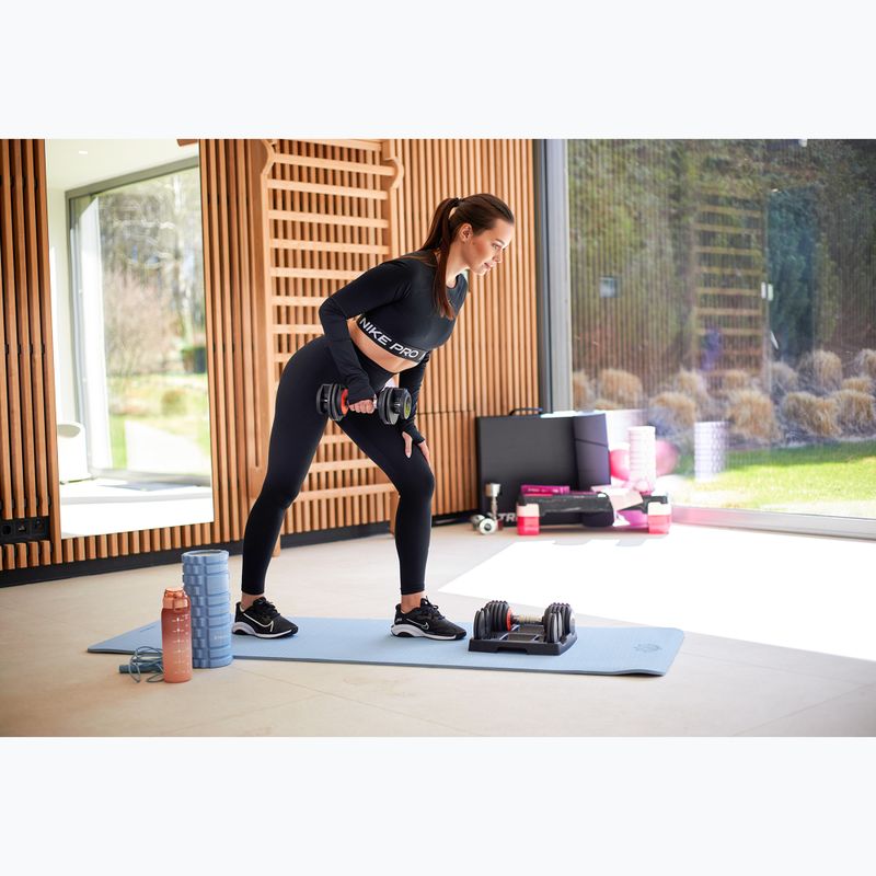 Комплект гантелей регульованих XTREXO 2 x 5,75 кг чорний 8