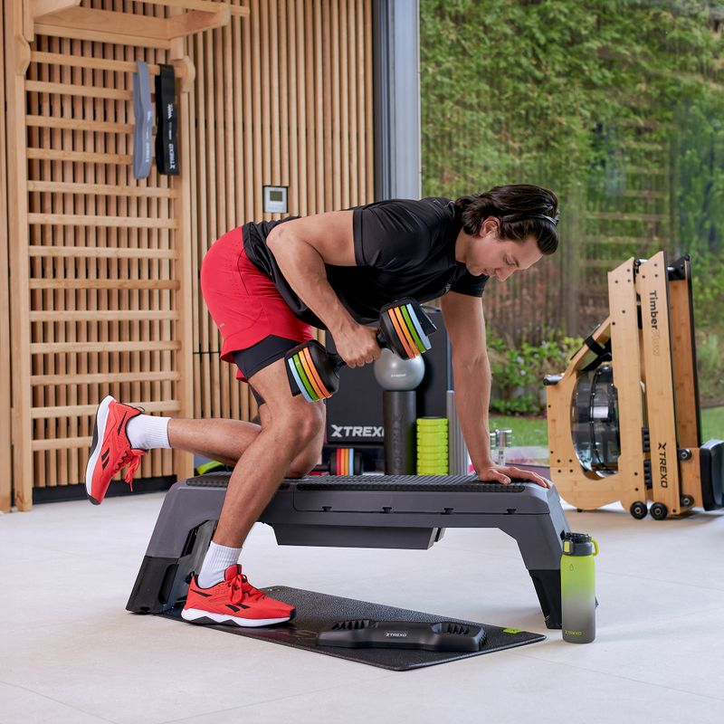 Гантель регульована XTREXO 11,5 кг multicolor 9