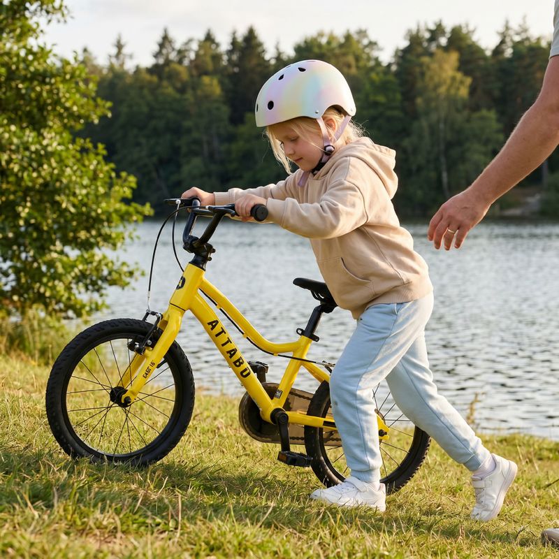 Велосипед дитячий ATTABO EASE 16" 7,3 kg жовтий 3