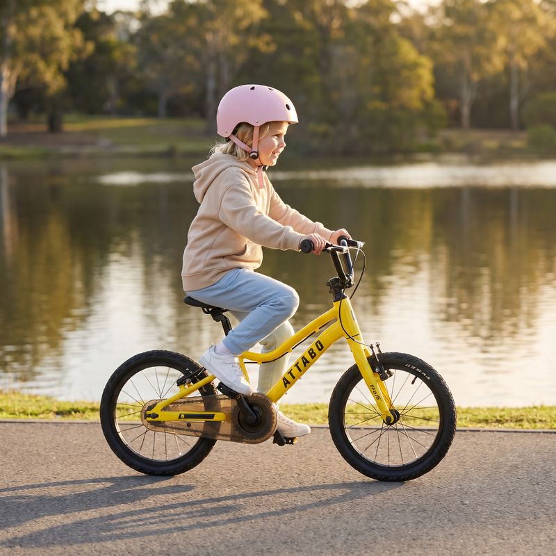 Велосипед дитячий ATTABO EASE 16" 7,3 kg жовтий 6