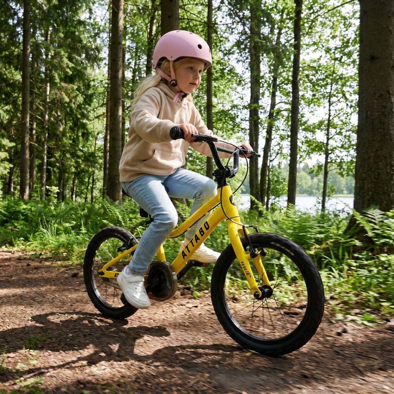 Велосипед дитячий ATTABO EASE 16" 7,3 kg жовтий 7