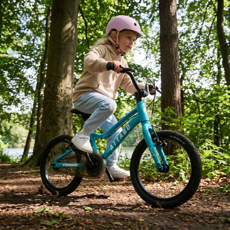 Велосипед дитячий ATTABO EASE 16" 7,3 kg бірюзовий 4