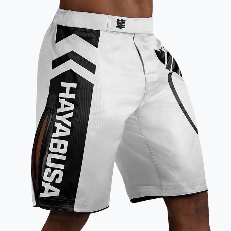 Шорти тренувальні Hayabusa Icon Fight білі ICFS-WH-M 2