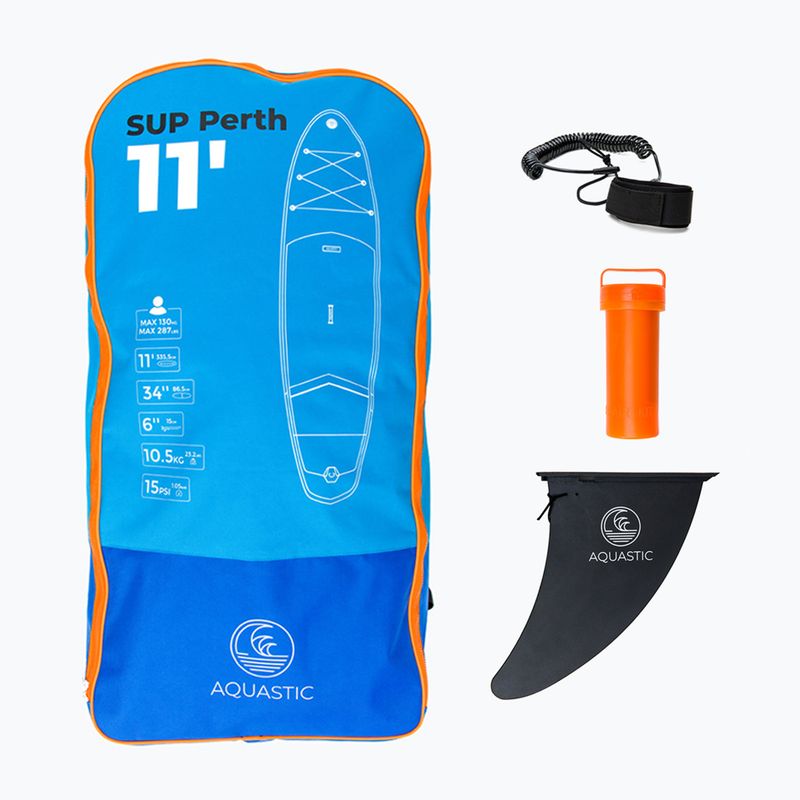 SUP дошка AQUASTIC Perth 11' allround блакитна 16