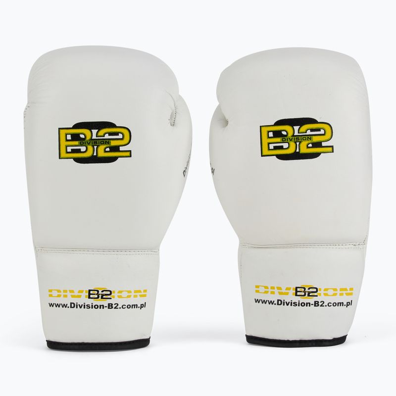 Боксерські рукавички DIVISION B-2 DIV-PFG1500 Pro 3-Layer Foam білі 2