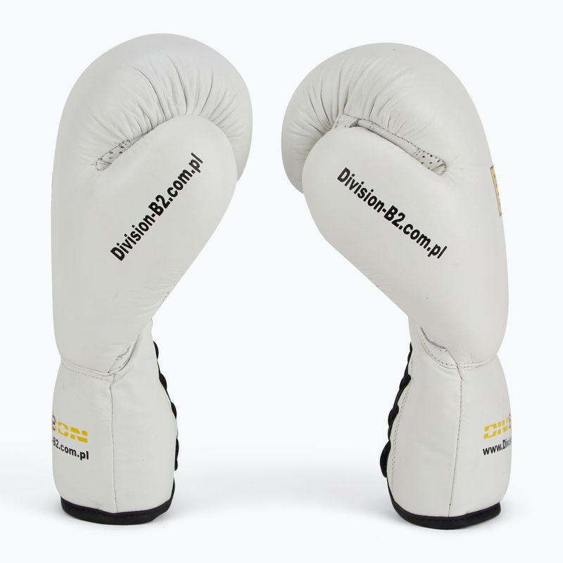 Боксерські рукавички DIVISION B-2 DIV-PFG1500 Pro 3-Layer Foam білі 4