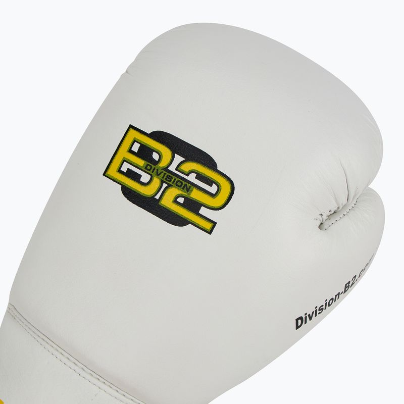 Боксерські рукавички DIVISION B-2 DIV-PFG1500 Pro 3-Layer Foam білі 5