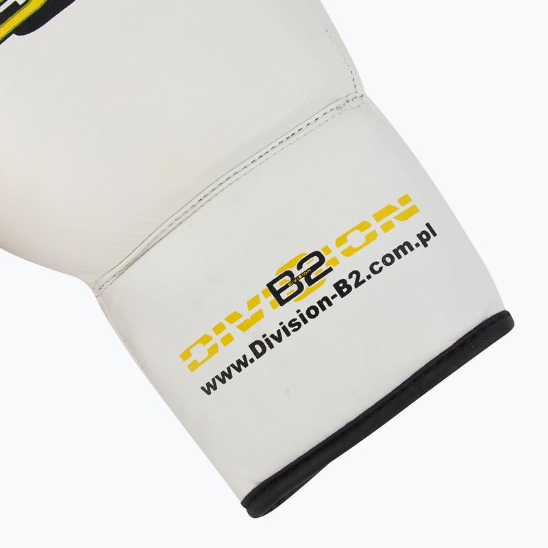 Боксерські рукавички DIVISION B-2 DIV-PFG1500 Pro 3-Layer Foam білі 6