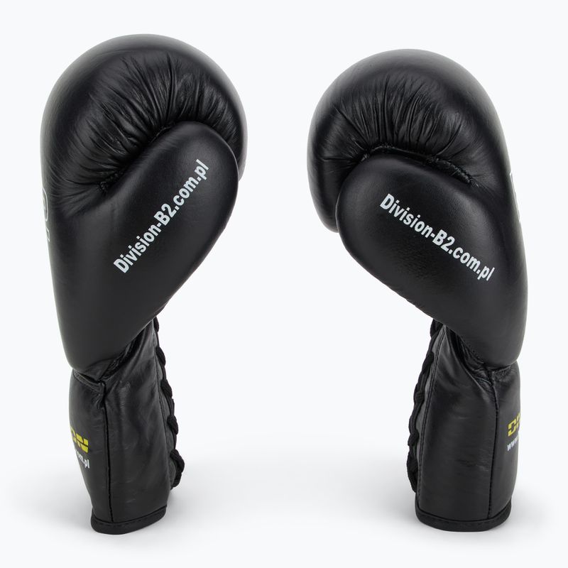 Боксерські рукавички DIVISION B-2 DIV-PFG1500 Pro 3-Layer Foam чорні 4