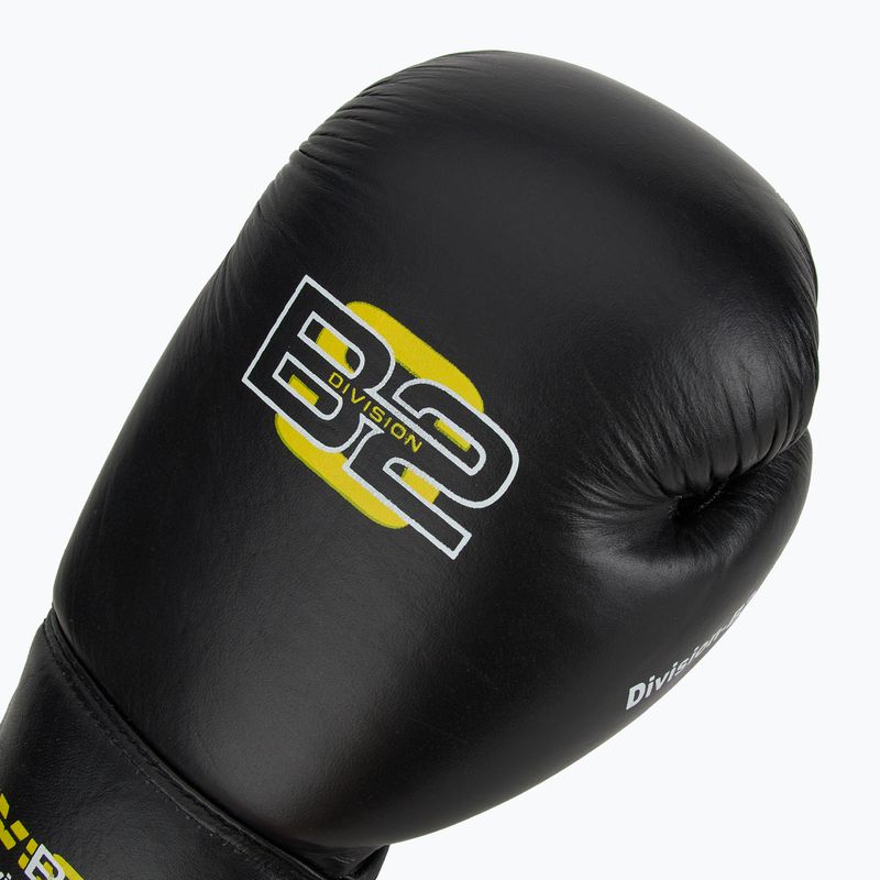 Боксерські рукавички DIVISION B-2 DIV-PFG1500 Pro 3-Layer Foam чорні 5