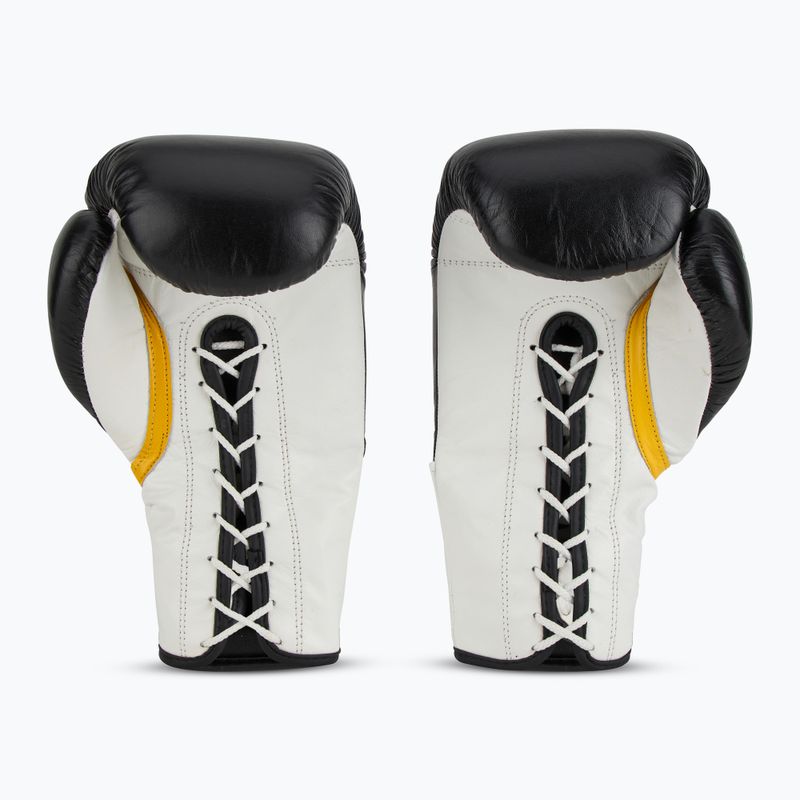 Боксерські рукавички DIVISION B-2 DIV-PFG1500 Pro 3-Layer Foam чорні/білі 3