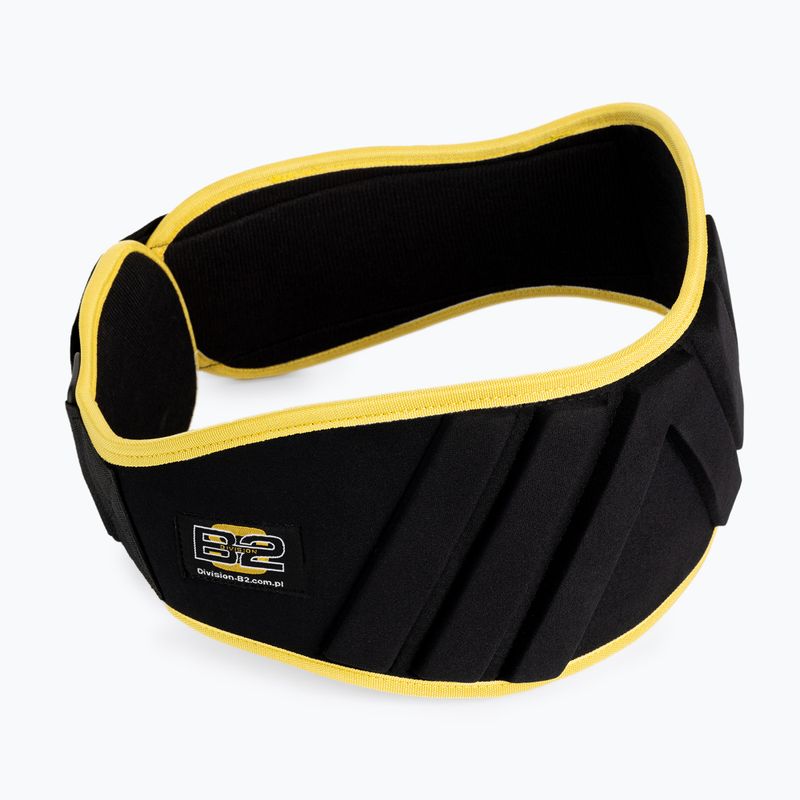 Пояс для важкої атлетики DIVISION B-2 DIV-WLBN02 black/yellow