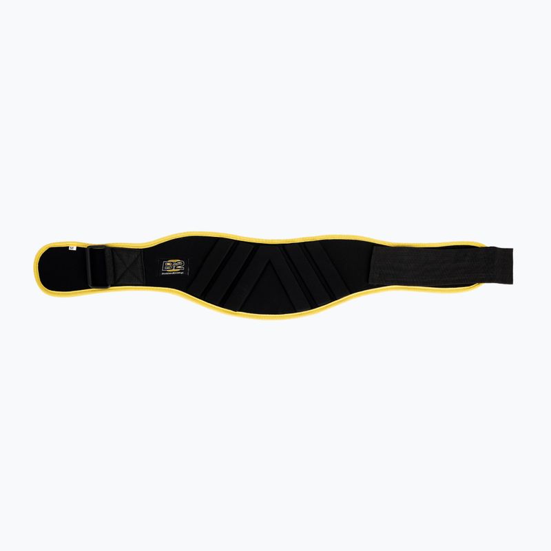 Пояс для важкої атлетики DIVISION B-2 DIV-WLBN02 black/yellow 4