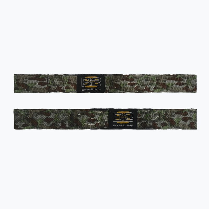 Ремінці для важкої атлетики DIVISION B-2 DIV-WLSC01 army camo