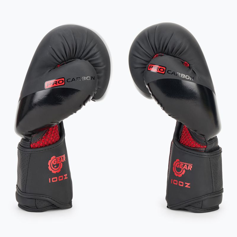 Рукавиці боксерські DIVISION B-2 Pro Carbon black/red 4
