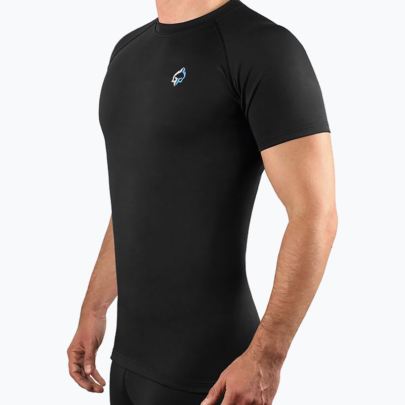 Рашгард чоловічий Ground Game Essential rashguard чорний 22RASHESLOGOSS 2