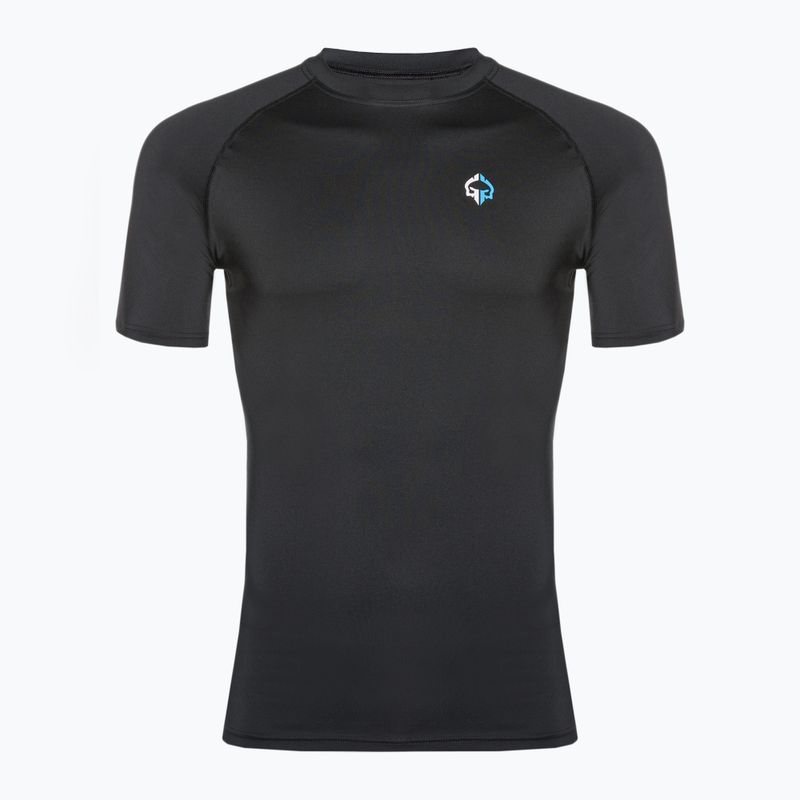 Рашгард чоловічий Ground Game Essential rashguard чорний 22RASHESLOGOSS 4