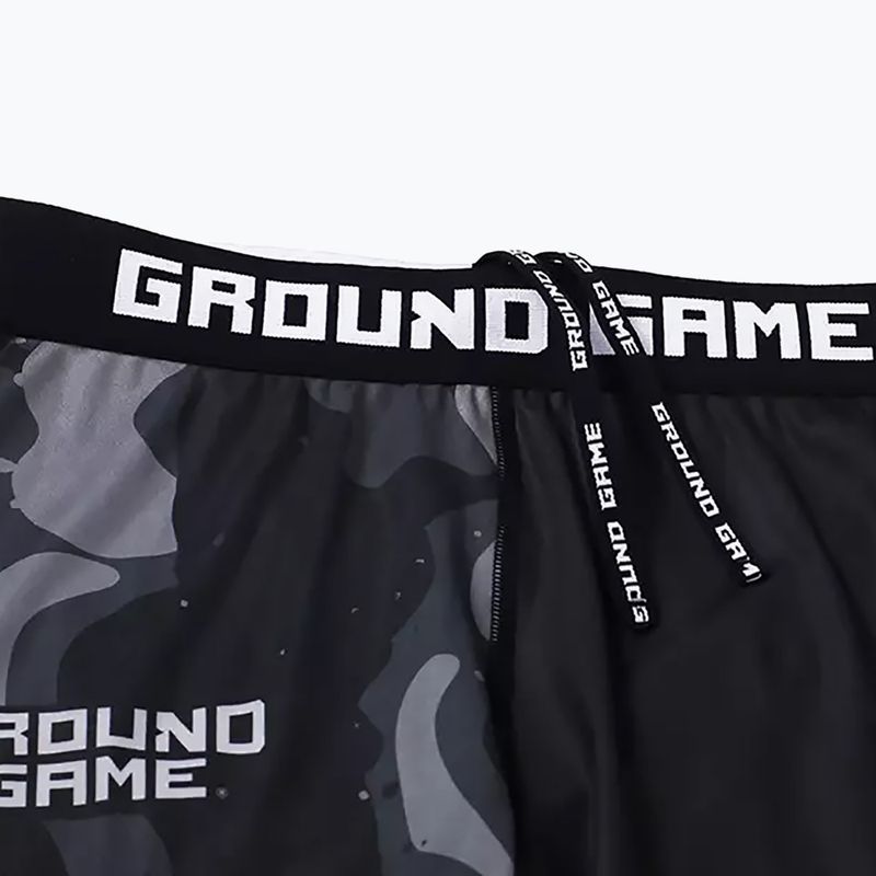 Легінси для ММА чоловічі Ground Game Moro 4.0 сірі 22LEGGMORO4GRY 5