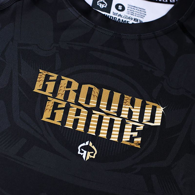 Рашгард чоловічий Ground Game Oni Samurai чорний 22RASHSSSAM3 5