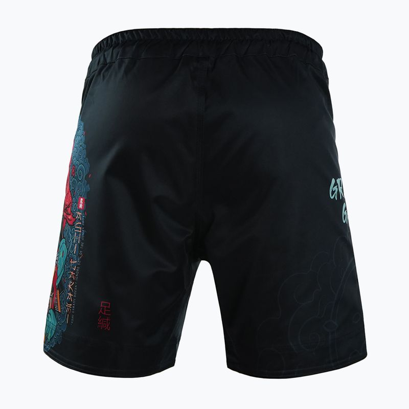 Шорти для тренування чоловічі Ground Game MMA Ashi Garami multicolor 2