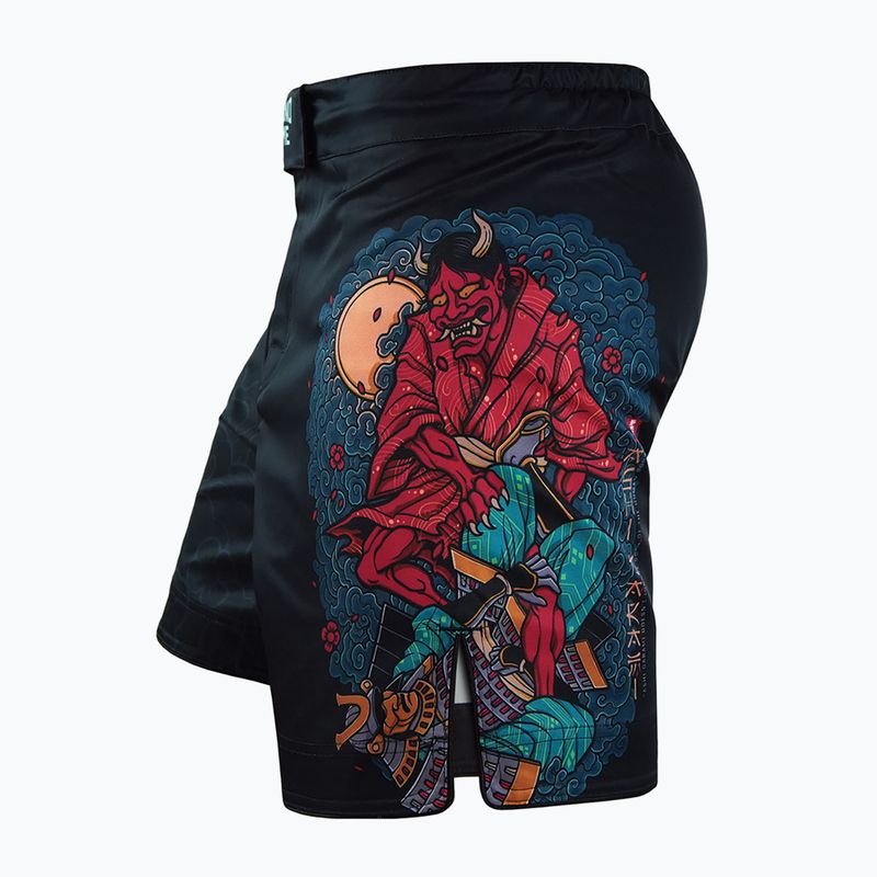 Шорти для тренування чоловічі Ground Game MMA Ashi Garami multicolor 3