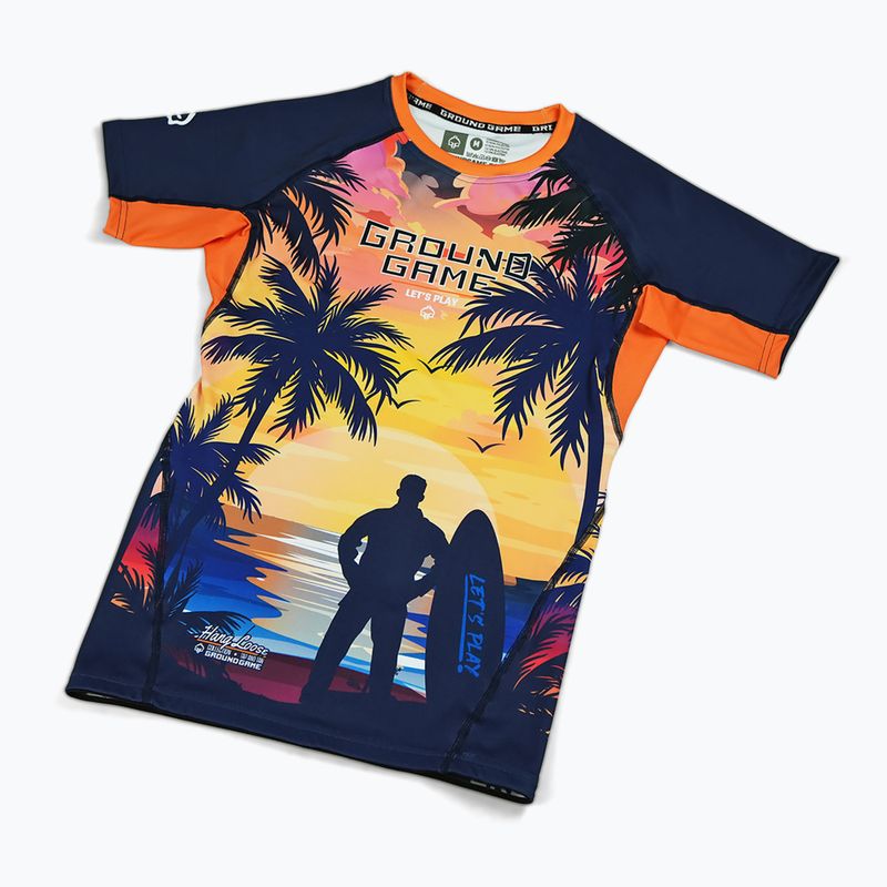 Чоловіча наземна гра Rashguard Hang Loose різнокольорова 3