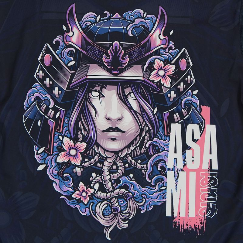 Рашгард лонгслів жіночий Ground Game Asami multicolor 6