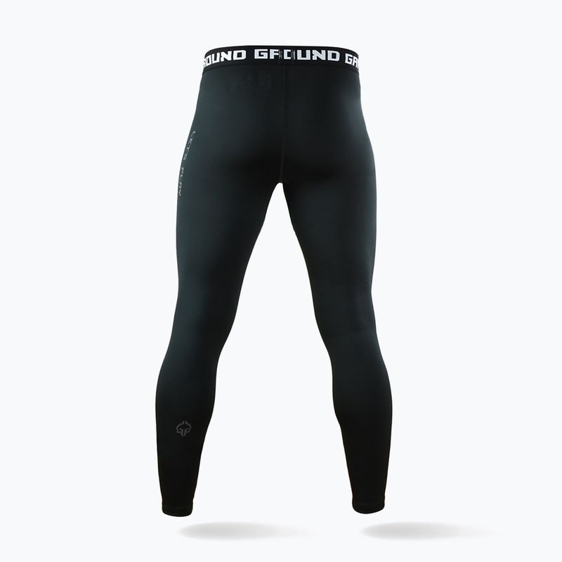 Легінси для тренувань Ground Game Athletic Shadow Black чорний 2
