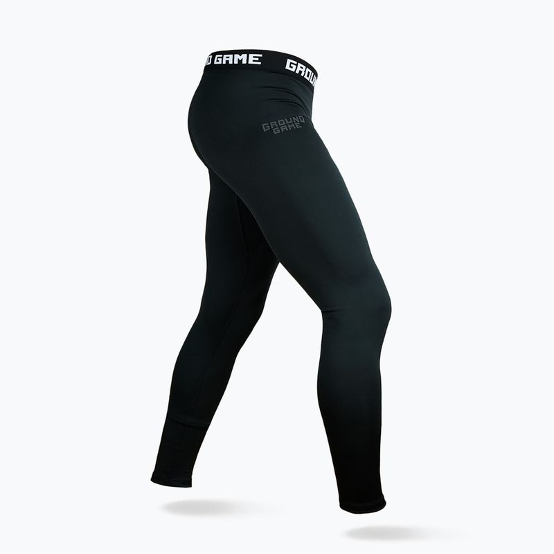 Легінси для тренувань Ground Game Athletic Shadow Black чорний 3