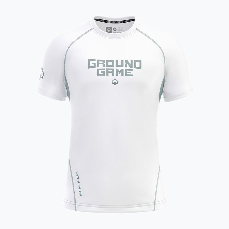 Рашгард Ground Game Athletic Platinum білий