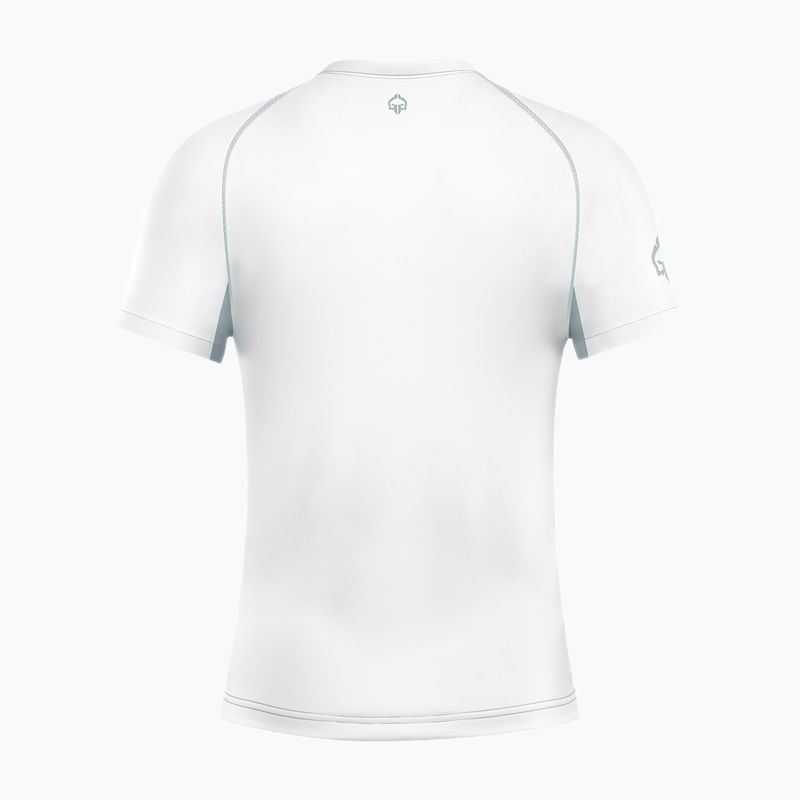Рашгард Ground Game Athletic Platinum білий 2