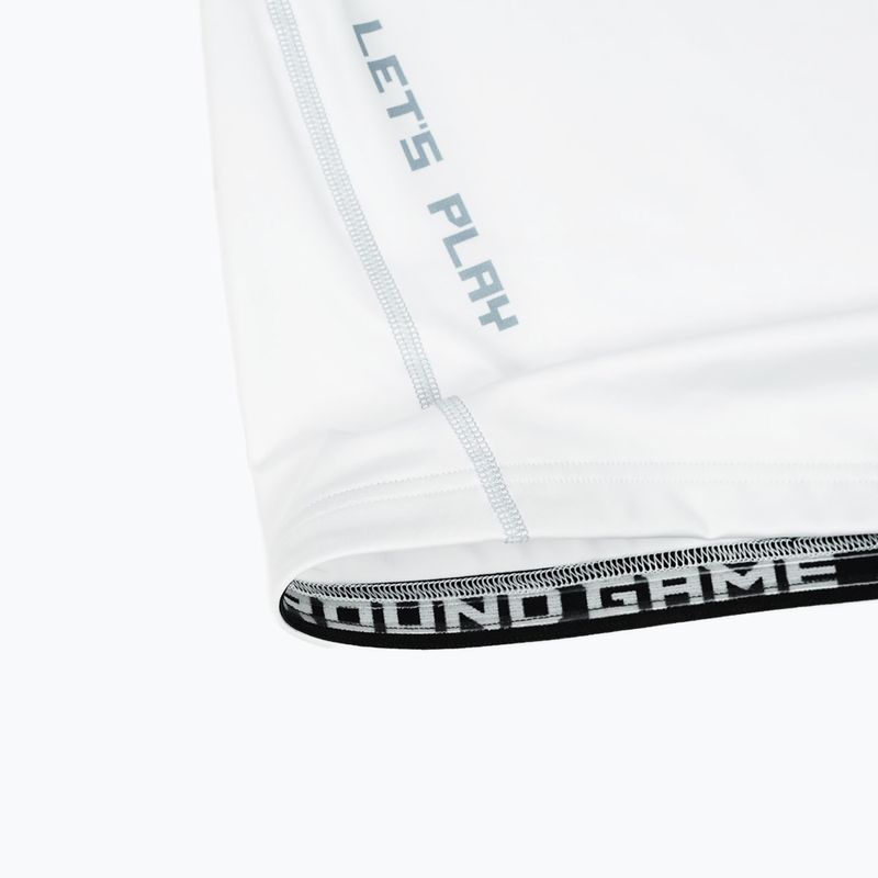 Рашгард Ground Game Athletic Platinum білий 4