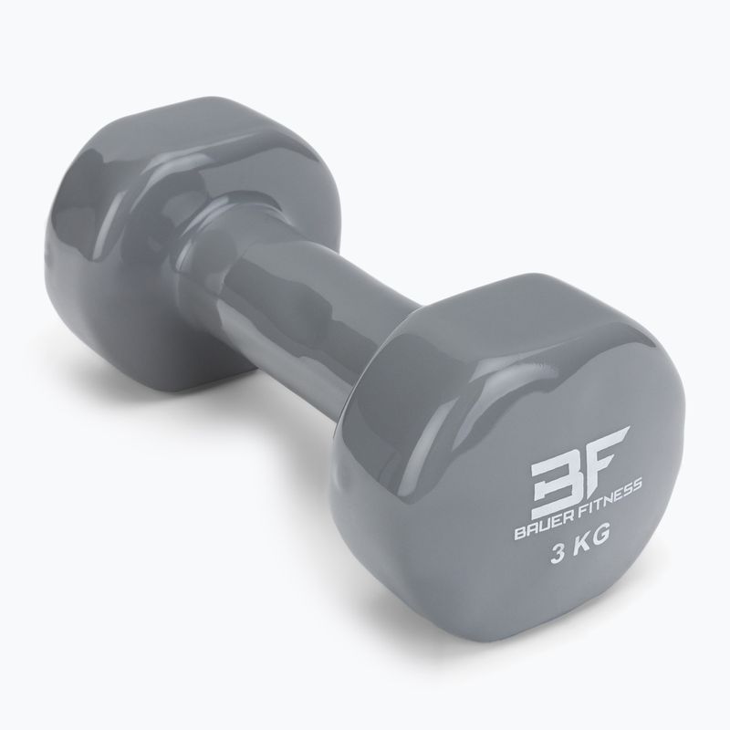 Вінілова гантель Bauer Fitness 3 кг AC-1404