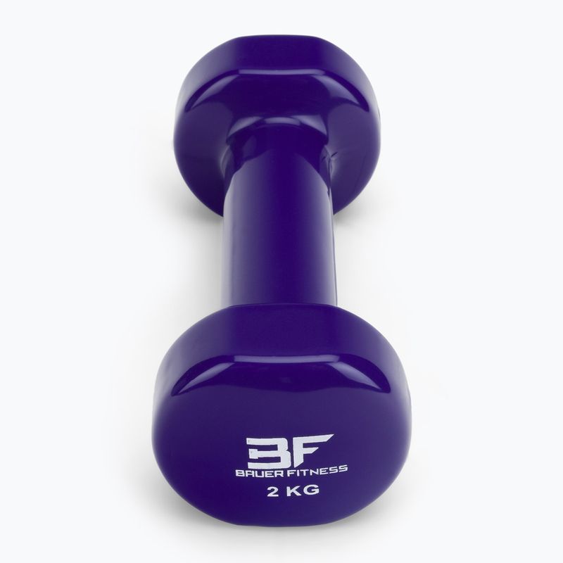 Вінілова гантель Bauer Fitness 2 кг AC-1403 3