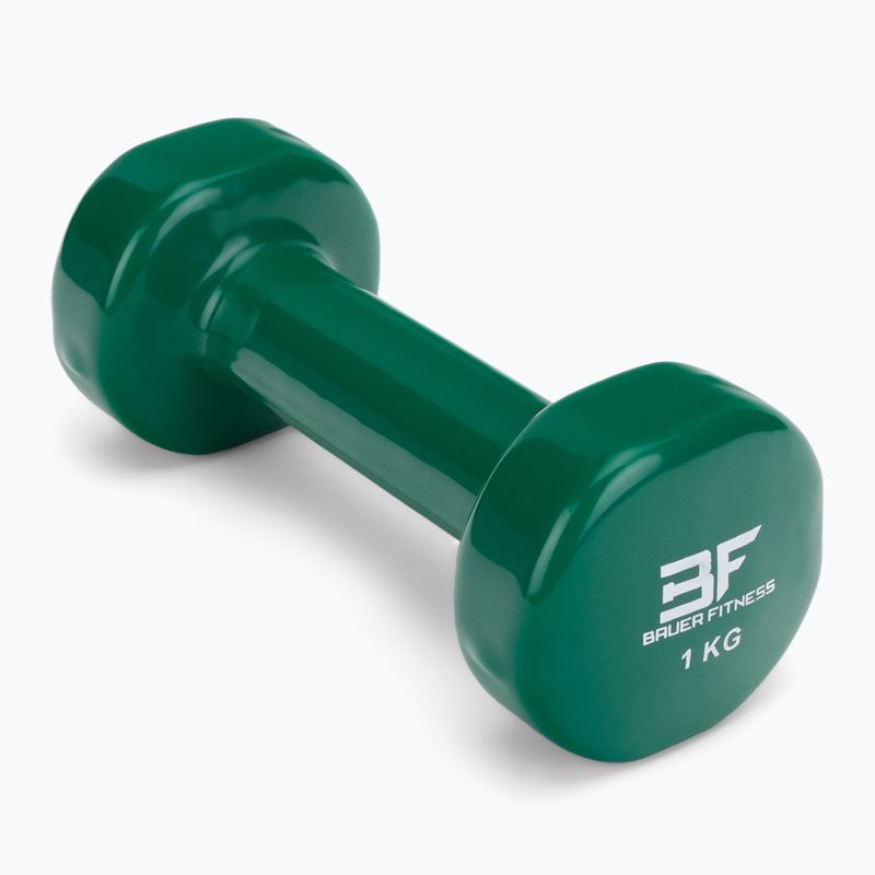 Вінілова гантель Bauer Fitness 1 кг AC-1402