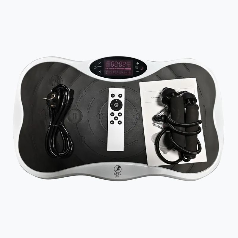 Вібраційна платформа Extralink Moonwalk Spin Move black/white
