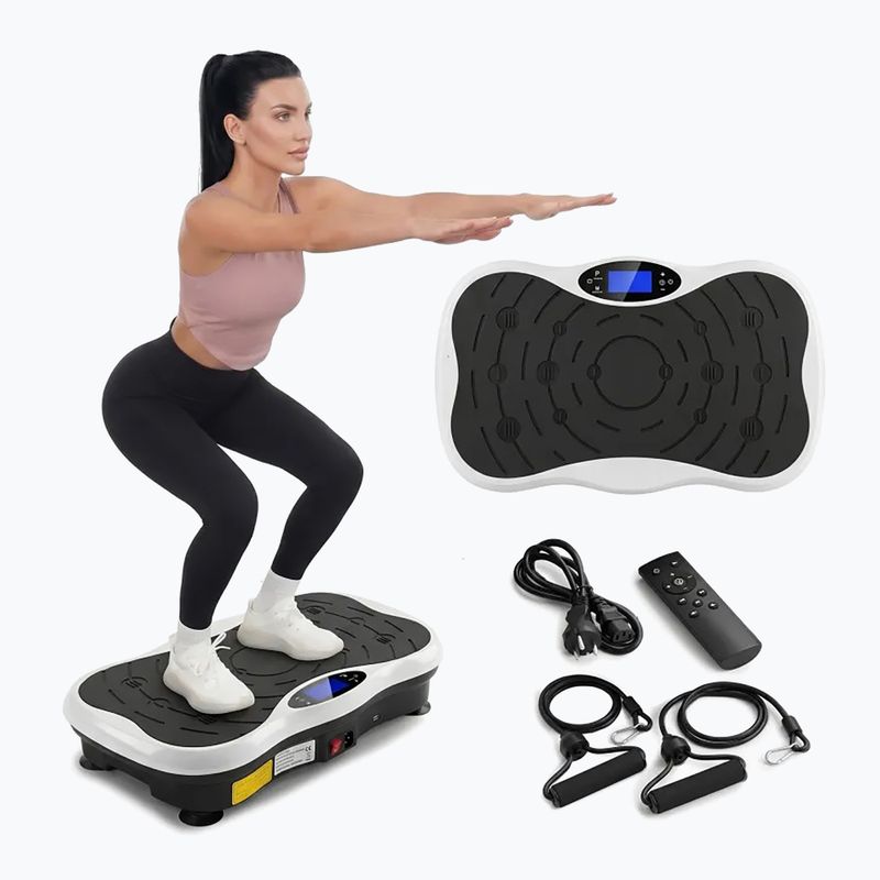 Вібраційна платформа Extralink Moonwalk Spin Move black/white 9