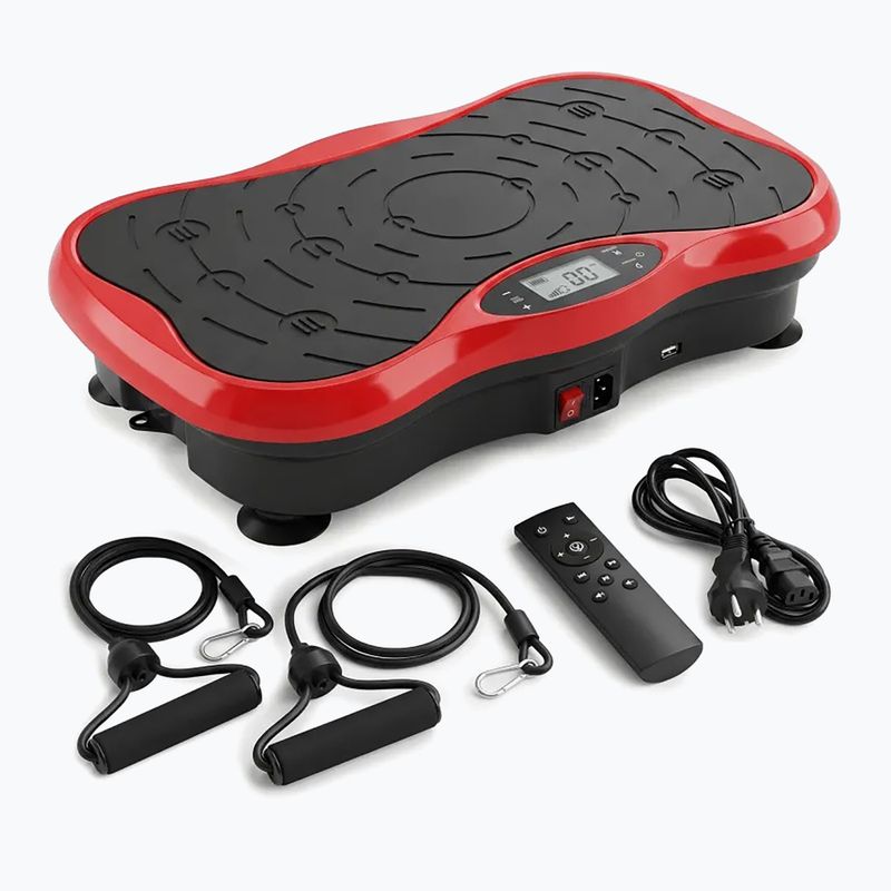 Вібраційна платформа Extralink Moonwalk Spin Move black/red