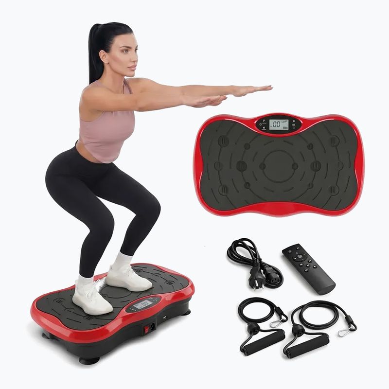 Вібраційна платформа Extralink Moonwalk Spin Move black/red 5